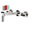 Kingston Brass KS8126CKL Two-Handle Wall Mount Bathroom Faucet, Polished Nickel KS8126CKL - alternate 1